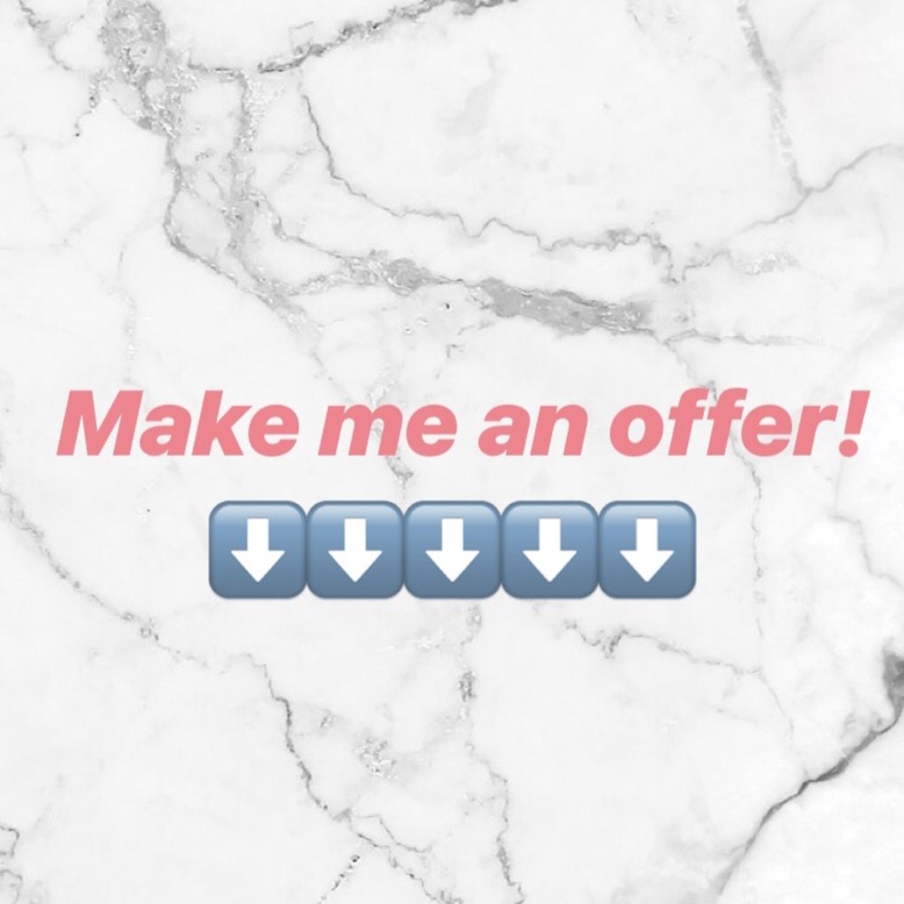 Reasonable offers accepted